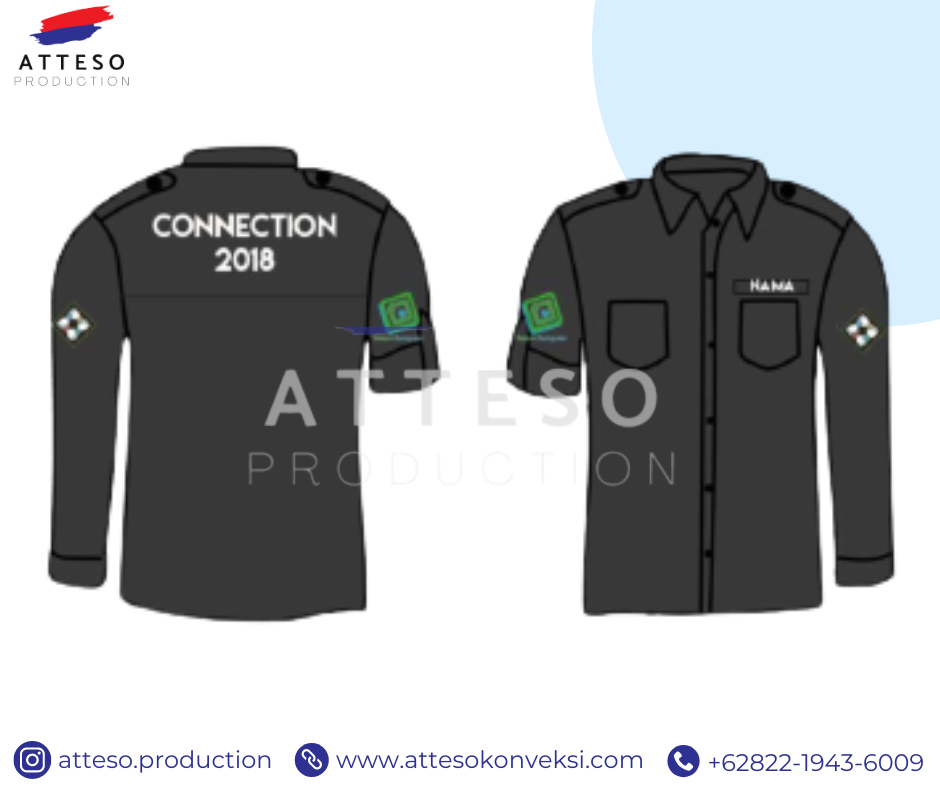 Contoh desain kemeja kantor