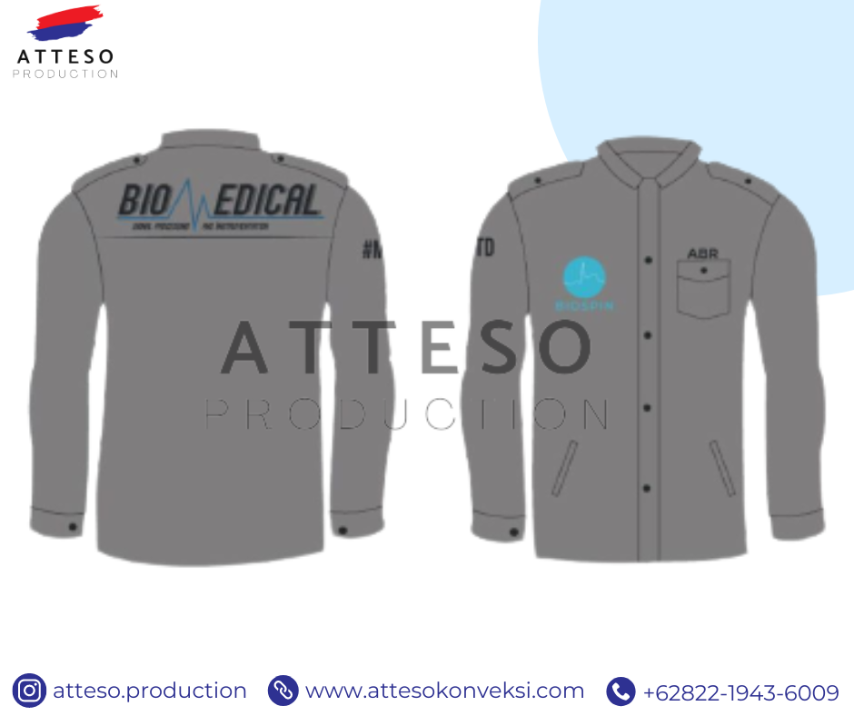 Contoh desain kemeja kampus